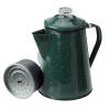 GSI OUTDOORS 8 CUP PERCOLATOR- GREEN