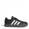 adidas VL Court 3.0 Shoes Junior Boys Black/Gum 3 (35.5)