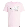 adidas Girls Essentials Linear T-Shirt Pink 11-12 Years