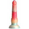 Ns Novelties Stacked 6 Inch Dildo (Red/Gold), fantasy dildo