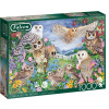 FALCON Puzzle Sovy v lese 1000 dielikov