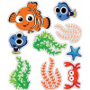 CUKROVÁ TLAČ jedlý obrázok na tortu Cukrová hmota KDE JE NEMO DORY RYBKY #2