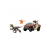 Mattel Jurassic World super auto s vodičom a dinosaurom