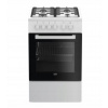 Beko FSS52020DW Plynová elektrická kuchyňa (Beko FSS52020DW Plynová elektrická kuchyňa)