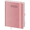 Diár 2026 týždenný A5 Print Pop - ružová