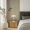 Stolová lampa biela LED 10,5W Lund Ledea