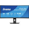 Iiyama ProLite LED monitor 86.4 cm (34 palca) En.trieda 2021 F (A - G) 3440 x 1440 Pixel UWQHD 0.4 ms DisplayPort VA LED; XCB3497WQSNP-B1