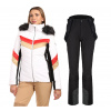 Dámský lyžařský komplet Lin WHT 38 + Rhea BLK 36