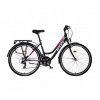 Mayo XR Fit Trek Low Dámské trekové kolo 2025 černo-růžové