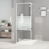 Sprchová zástěna walk-in bílá 80 x 195 cm čiré ESG sklo Bílá 152150