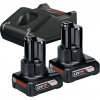 Bosch Základná súprava 2x GBA 12 V 6,0 Ah + GAL 12V-40 Professional 1600A01B20