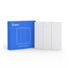 Bezdrôtový 3- tlačitkový spínač SONOFF R5 SwithMan Bluetooth (eWeLink-Remote), ovládač scén, biely