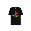 SONY PlayStation - PlayStation Logo Men's Short Sleeved T-shirt (Black) Farba: Čierna, Veľkosť: L, Strih: Pánsky