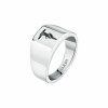 Trussardi Pánsky fashion oceľový prsteň T-Steel TJAXV450
