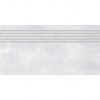 SCHODOVKA CEMENTO SILVER MATNÁ 30 X 60 CM