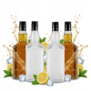 10 x Sklenené fľaše DANIELS 700 ml na tinktúry Vínová šťava Whisky Brandy 0,7L