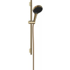 Hansgrohe Rainfinity - Sprchová sada 130 3jet s tyčou S Puro 65 cm, zlatá 28745990