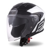 přilba Jet Tech Corso, CASSIDA (černá/bílá, vel. XS) M140-871-XS