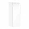 Hansgrohe Xelu Q - Bočná skrinka 40x107x35 cm, 1 dvierka, pánty vpravo, lesklá biela/chróm 54131000