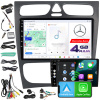 Autorádio NCS D9 Mercedes-Benz Trieda C W203 2000-2007 Android Navigácia 4GB LTE