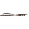 2ks - Závěs na Olovo s Rovnátkem Anaconda Safety Lead Clip Brown 45lb