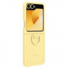 Kryt na mobil Samsung silikónový zadný kryt pre Flip 6 Yellow EF-PF741TYEGWW