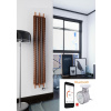 TERMA RIBBON V E elektrický radiátor Bluetooth Rozmery (V x Š): 1800 x 490 mm WLRVE180049
