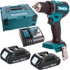 Makita DDF485RAJ Aku bezuhlíkový šroubovák Li-ion LXT 18V/2,0 Ah,Makpac DDF485RAJ