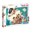 Clementoni Puzzle Piráti, 104 dielikov