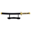 MINI ORNAMENTAL KATANA WITH BAMBOO BLADE (ZS672MI-WD)