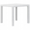 Záhradný stôl, stolík - Vidaxl Garden Table, 79x79x72cm, plast s vzhľadom (Vidaxl Garden Table, 79x79x72cm, plast s vzhľadom)