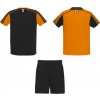 Roly Pánsky a detský futbalový set 2xdres a šortky JUVE, viac farieb Farba: ORANGE/BLACK, Veľkosť: 12