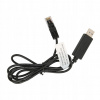 USB na RS485 PC Komunikačný Kábel 1,5 metra, mosadzný, prenosný FG