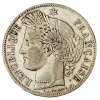 Stříbrná mince 5 Francs 1850
