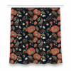 Klasický záves s potlačou 150x150 Retro kvety (Klasický záves s potlačou 150x150 Retro kvety)