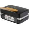 DOMO SANDWICH-WAFFEL-GRILL 3-IN-1 INKY BLACK toustovač černá