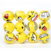 Malá softball lopta s emoji vzorom 6,3cm 1ks