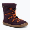 Detské snehové barefoot topánky Froddo Tex Track Wool purple