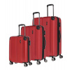 Cestovné kufre set 3ks Travelite City S, M, L 231 L červená
