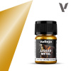 Vallejo 70.794 Liquid Metal Zlatá vysokolesklá airbrush farba 35 ml (70.794 VALLEJO LIQUID METAL RED GOLD / ORO ROJO)