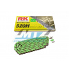 RK Chains Reťaz RK 520 H (118čl) - netesnená/ bezkrúžková (zelená)