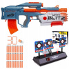 NERF ELITE 2.0 MOTOBLITZ F5872 + ELEKTRONICKÝ TERČ + 30 ŠÍPOK WAFFLE