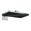 Hansgrohe Rainmaker Select, hlavová sprcha 460 1jet so sprchovým ramenom, čierna/chrómová, HAN-24003600