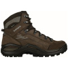 Obuv LOWA Renegade Evo Gtx Mid Dark/Brown Hnedá 43.5