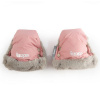 Zopa Zimné rukavice Fluffy Old pink