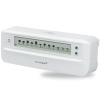 Homematic IP bezdrôtový akčný člen podlahového vykurovania s LCD - 12 kanálov, 24V/230V - HmIP-FALMOT-C12
