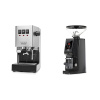Gaggia Classic E24 BC, stainless steel + Eureka Atom W 65 Casa, black
