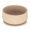 PETITEMARS PETITE&MARS Miska dvojfarebná silikónová Take&Match Desert Sand 6m+