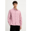 Rifľová košeľa United Colors of Benetton 5QHDUQ060 ružová XXL