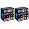 Tuše 502 XL pre tlačiareň Epson Expression XP-5100 XP-5105 XP-5150 XP-5155
